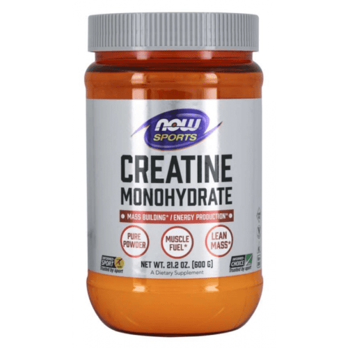 NOW FOODS Creatine Monohydrate PURE POWDER 600 grams