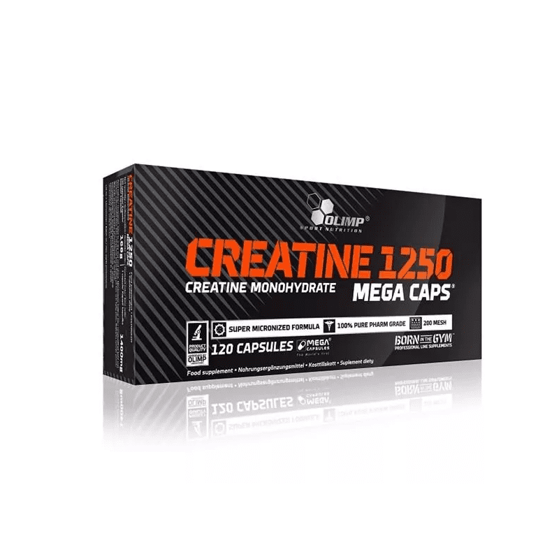 OLIMP Creatine 1250 Mega Caps, Kreatyna w kapsułkach 120 sztuk