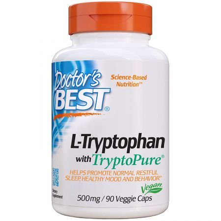 DOCTOR'S BEST L-Tryptophan 500mg 90 vcap