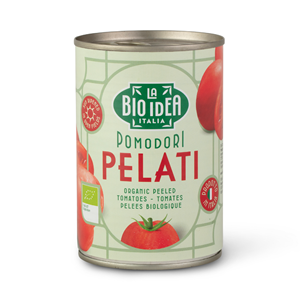 LA BIO IDEA Pomidory pelati bez skóry Bio 400 gram (240g)
