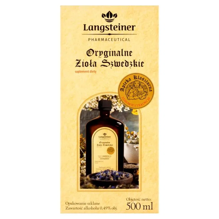 LANGSTEINER Oryginalne Zioła Szwedzkie 500ml