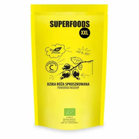 BIO PLANET Dzika Róża Sproszkowana Ekologiczna 500g