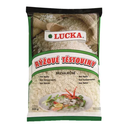 LUCKA Makaron ryżowy gwiazdeczki bezglutenowy 300g