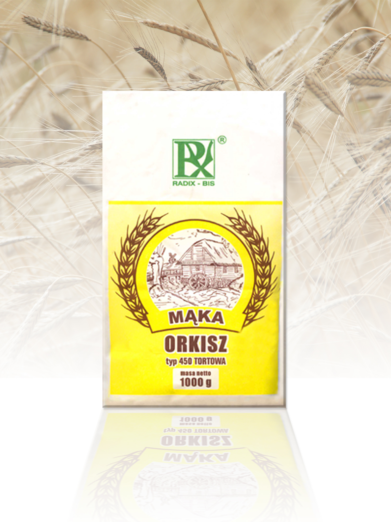 RADIX Mąka orkiszowa typ 450 1 kg