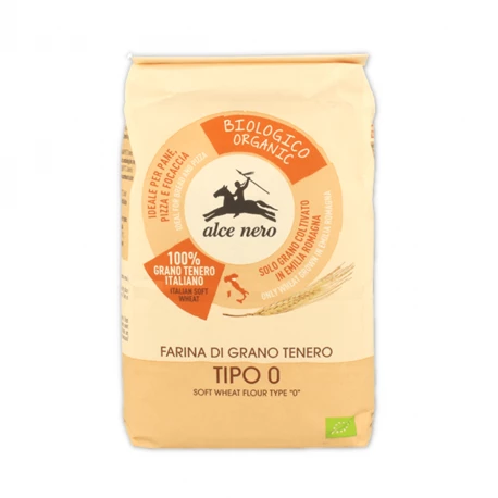 ALCE NERO Mąka pszenna TIPO 0 na pizzę BIO 1 kg