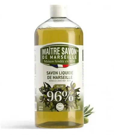 Maître Savon de Marseille Oliwkowe Mydło Marsylskie w Płynie – 1000 ml