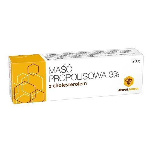 APIPOL FARMA Maść propolisowa 3% z cholesterolem – 20 g