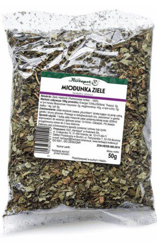 HERBAPOL Herbatka Ziele Miodunki 50G