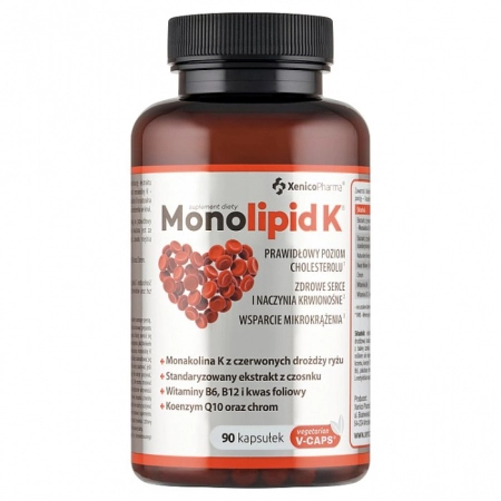 XENICO PHARMA Monolipid K  90 kap