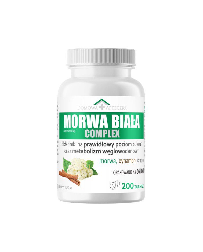 DOMOWA APTECZKA Morwa Biała Complex 200 kapsułek