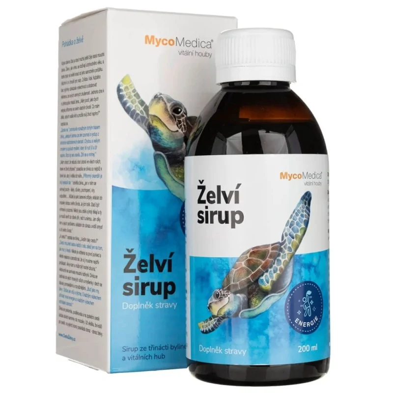 MycoMedica Turtle Syrop żółwi dla dzieci 200 ml