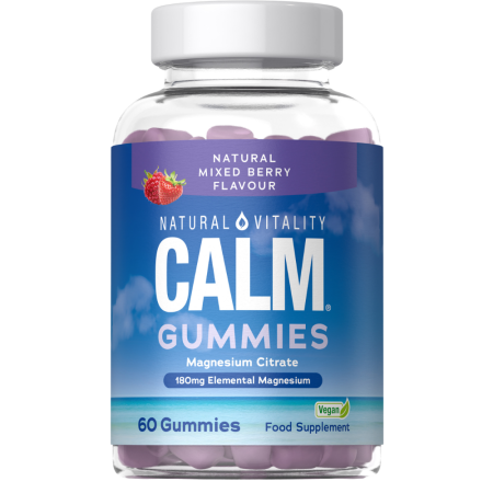 NATURAL VITALITY, CALM® Magnesium, 180mg, 60 żelek