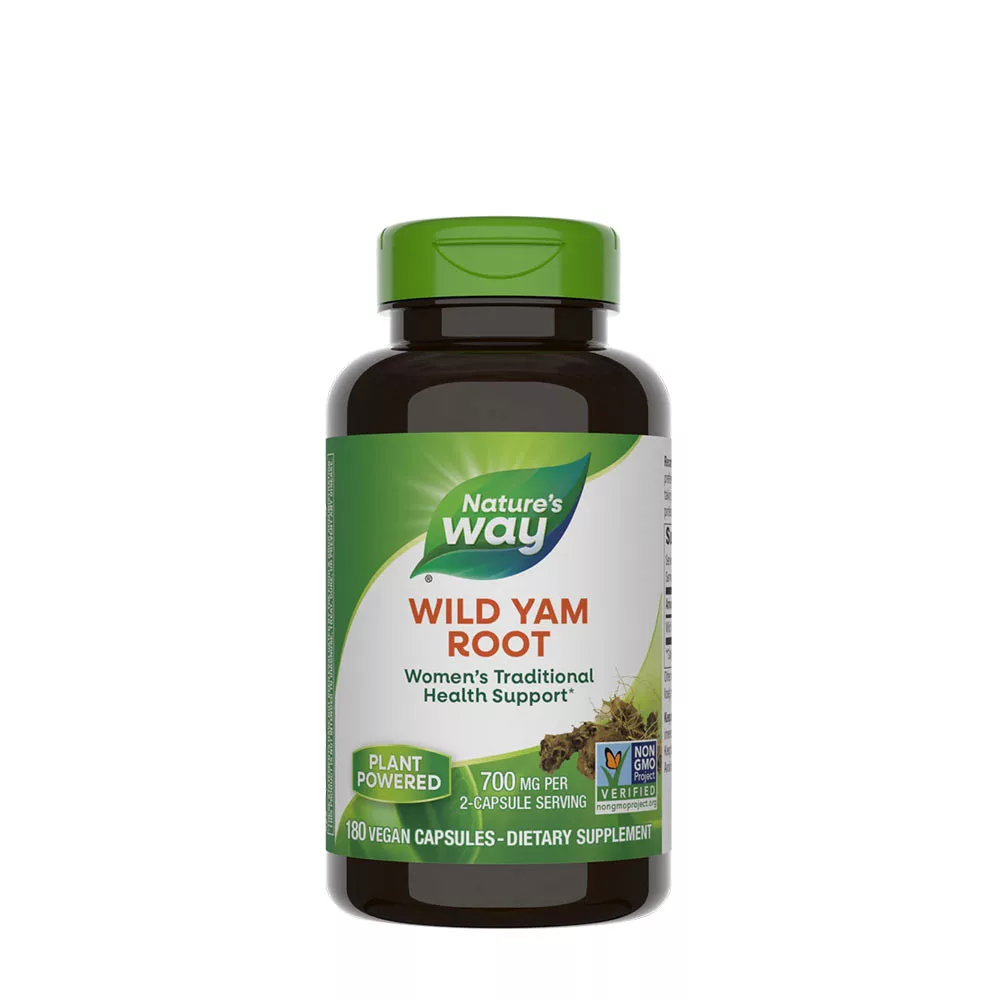 NATURE'S WAY Wild Yam Root - Dziki Pochrzyn - 700mg 180vcap