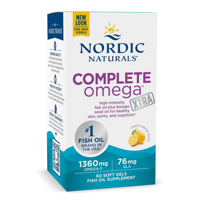 NORDIC NATURALS Complete Omega Xtra  60 Softgels