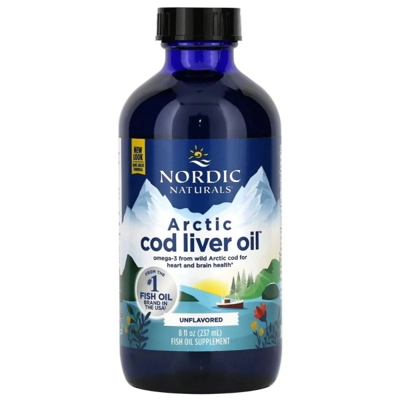 NORDIC NATURALS Arctic Cod Liver Oil unflavored  237ml
