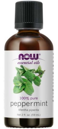 NOW Foods 100% Pure Peppermint Oil – Olejek Eteryczny z Mięty Pieprzowej 59 ml