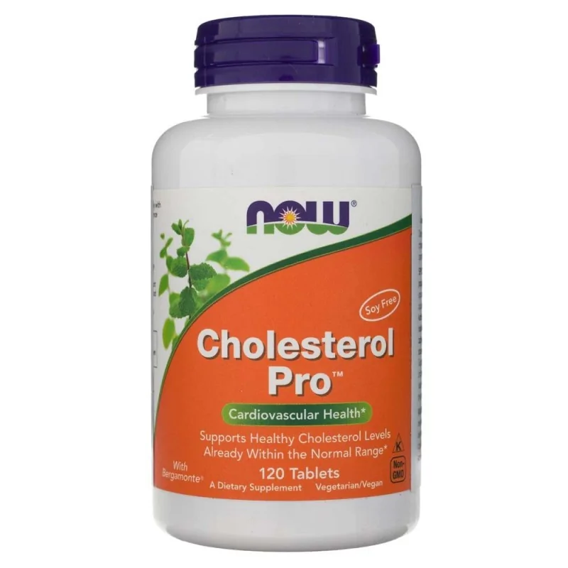 NOW FOODS Cholesterol Pro 120 tabletek