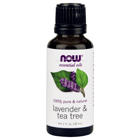 NOW FOODS Essential Oil, Lavender & Tea Tree Oil 30 ml