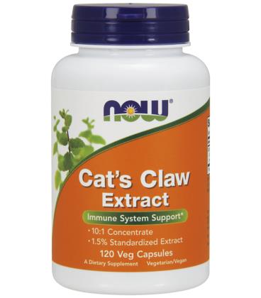 NOW FOODS Cat's Claw Extract 120vcaps, Extract 3400mg