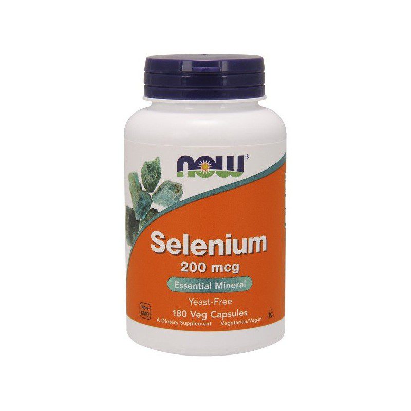 NOW FOODS Selenium 200 mcg 180 veg capsules