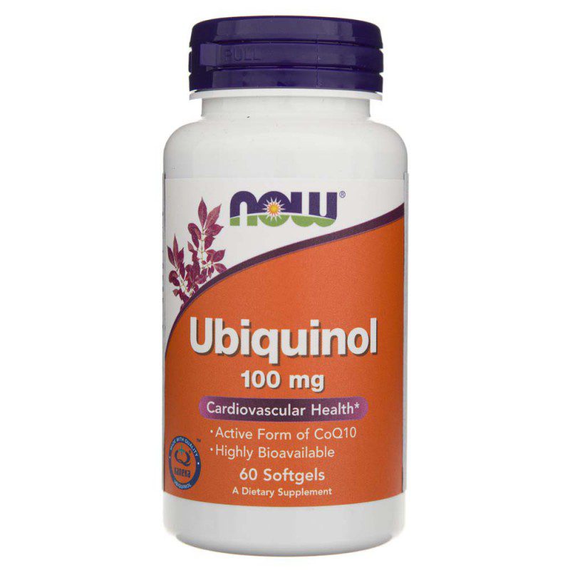 NOW FOODS Ubiquinol 100 mg 60 softgels