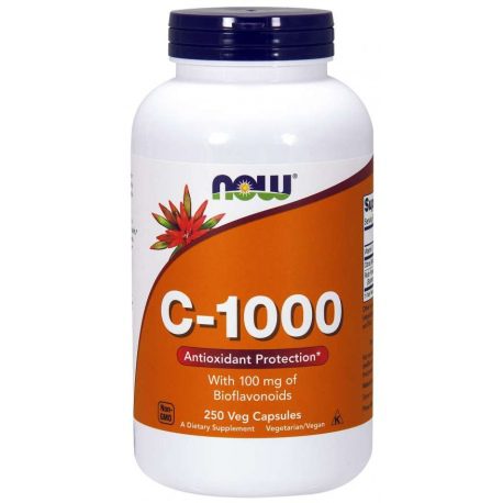 NOW FOODS Witamina C-1000 250vcaps