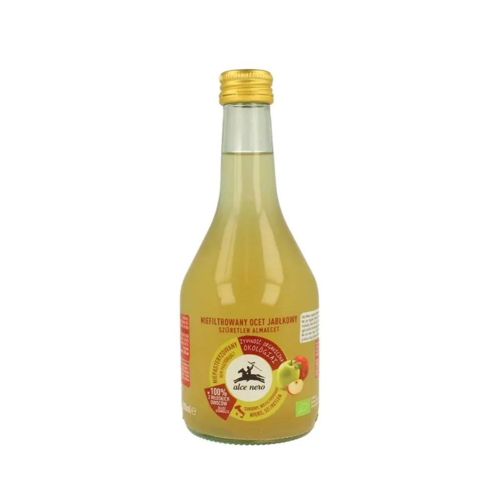 ALCE NERO Ocet jabłkowy niefiltrowany 500ml
