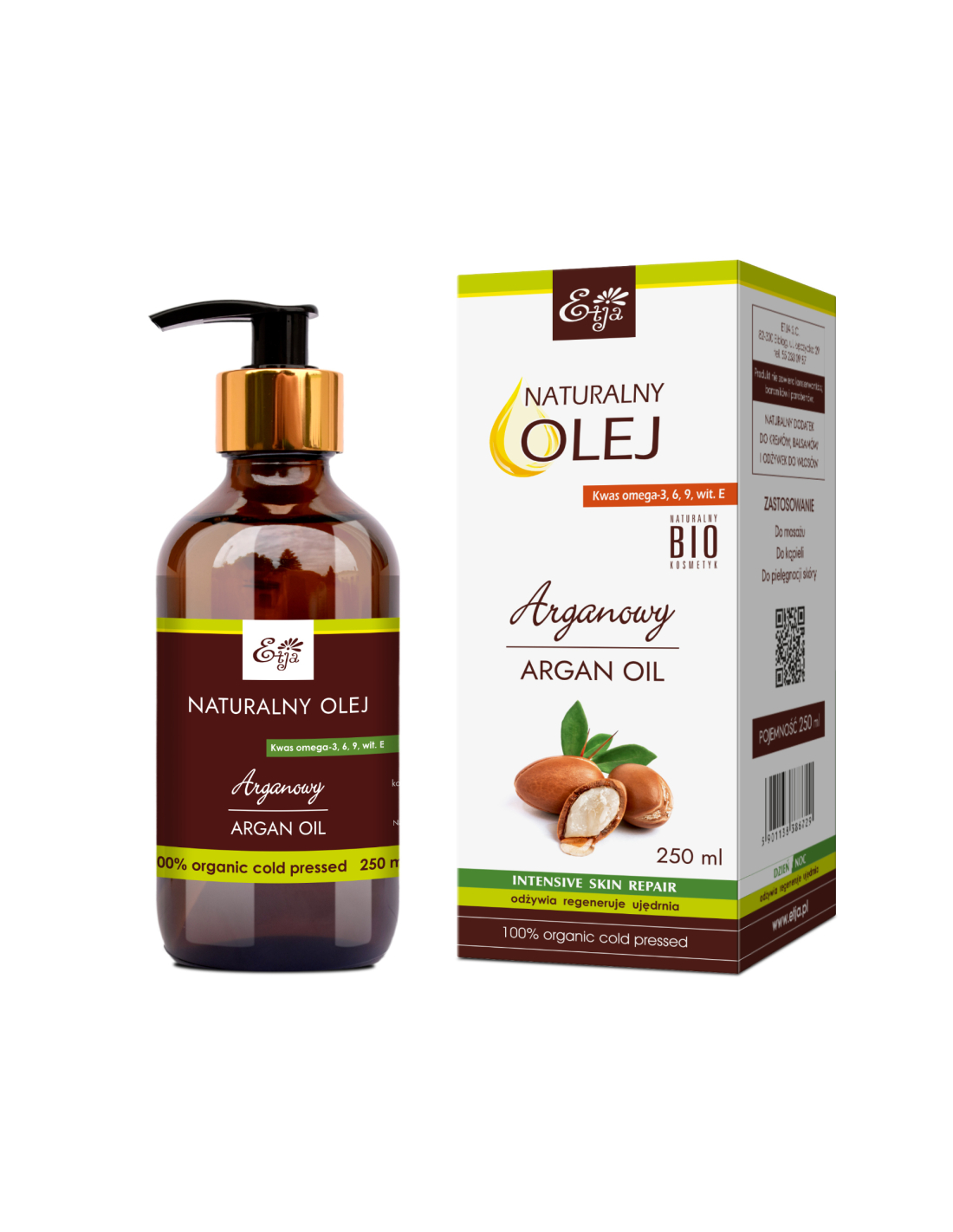 ETJA Olej Arganowy BIO 250 ml