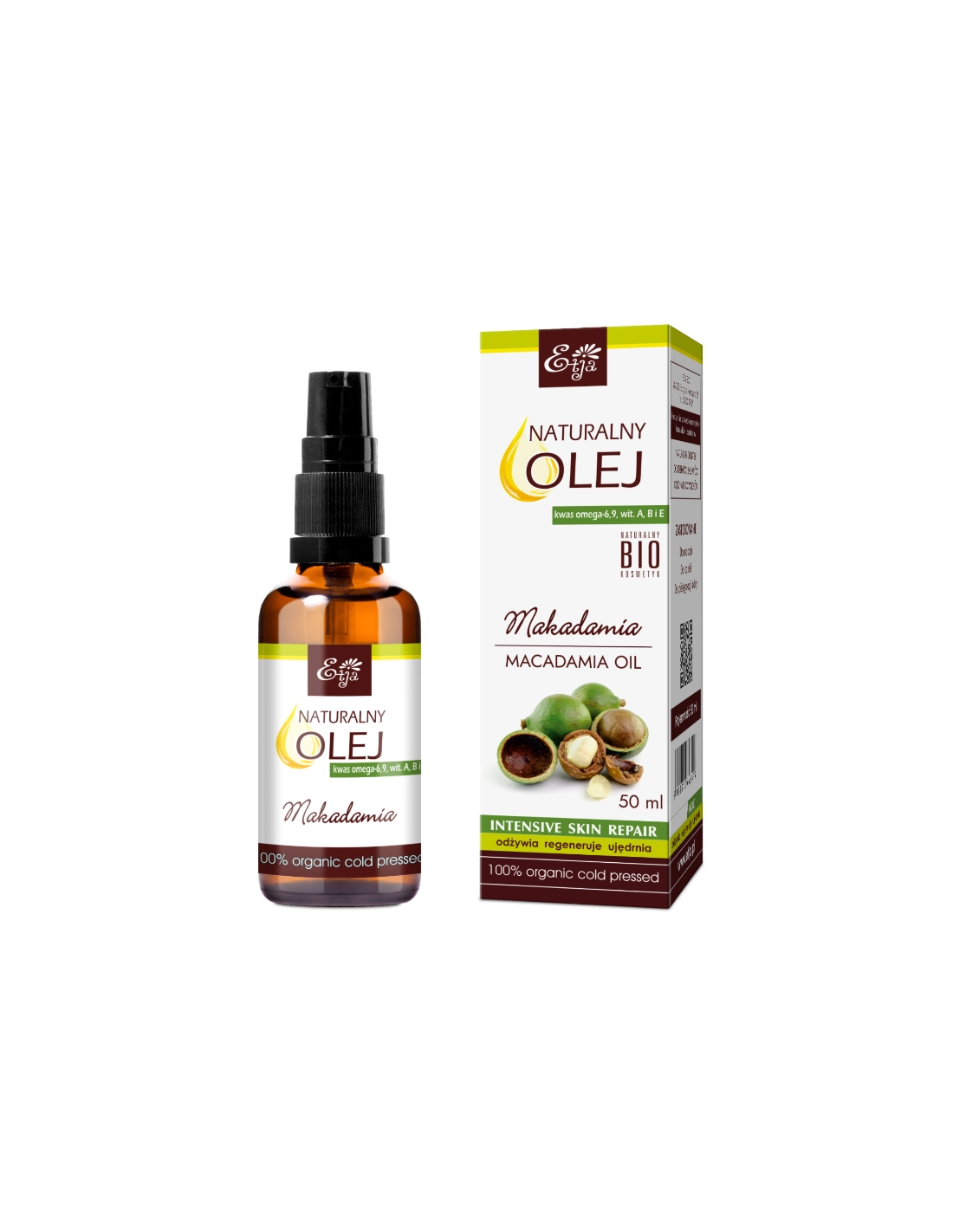 ETJA Olej Makadamia BIO 50ml
