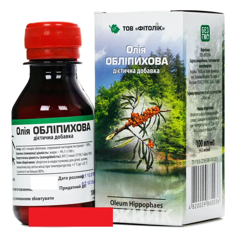 TOW FITOLIK Olej z rokitnika na zimno tłoczony 200ml