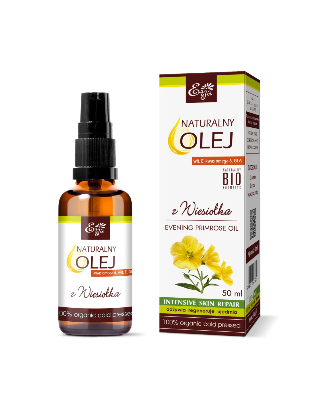 ETJA Olej z Wiesiołka BIO 50 ml