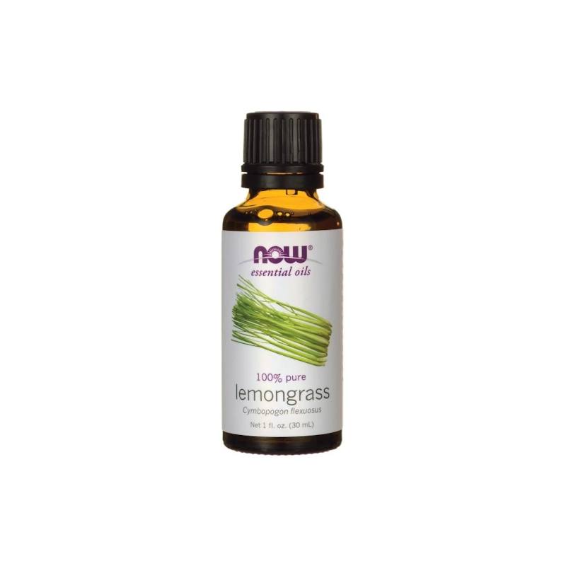 NOW FOODS 100% LEMONGRASS olejek eteryczny trawa cytrynowa 30 ml