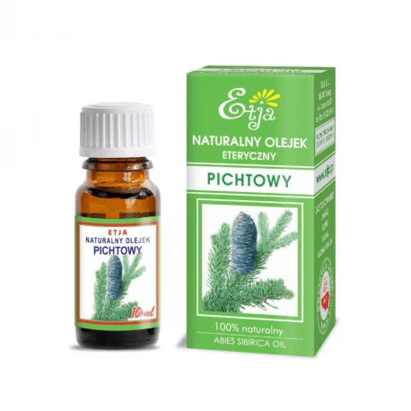 ETJA Olejek Eteryczny Pichtowy z Jodły Syberyjskiej 100% Naturalny 10 ml