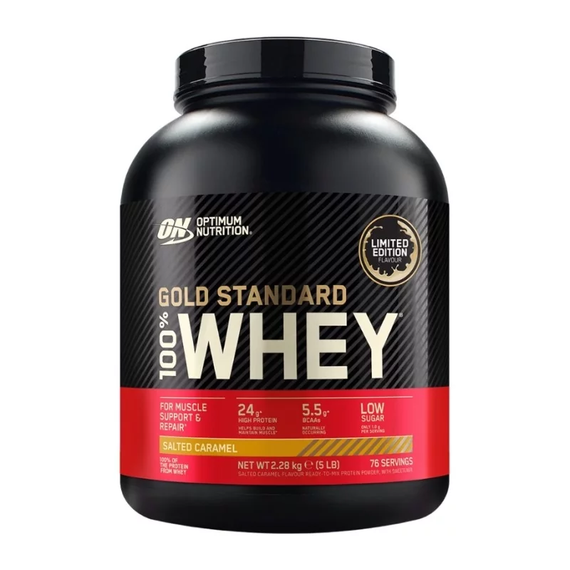 OPTIMUM NUTRITION Optimum Whey Gold Standard słony karmel EDYCJA LIMITOWANA 2,27 kg