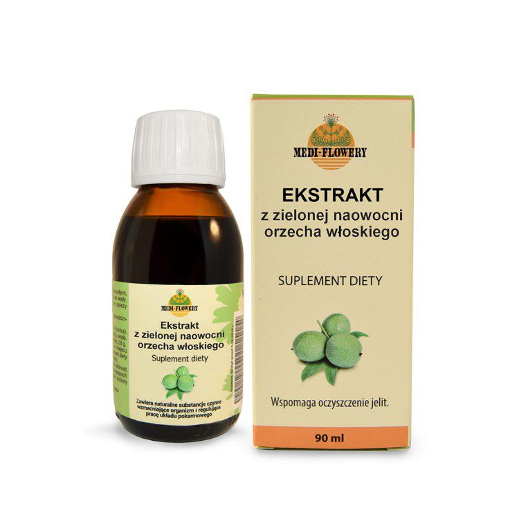 MEDI-FLOWERY Ekstrakt z zielonej naowocni orzecha włoskiego 90 ml