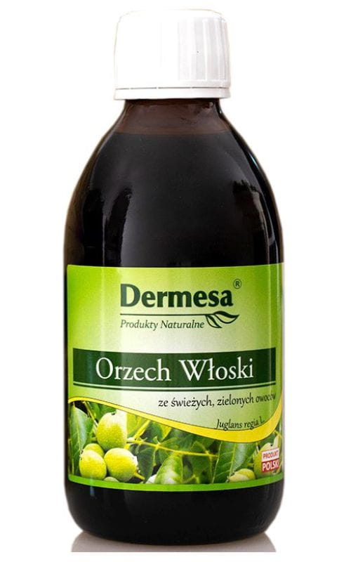 DERMESA Orzech Włoski - ze świeżych zielonych owoców 250ml