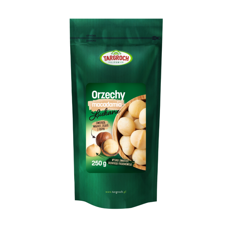 TARGROCH Orzechy Macadamia 250g