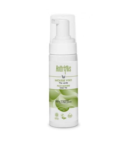 ANTHYLLIS Pianka Oczyszczająca do Mycia Twarzy z Zieloną Herbatą – 150 ml
