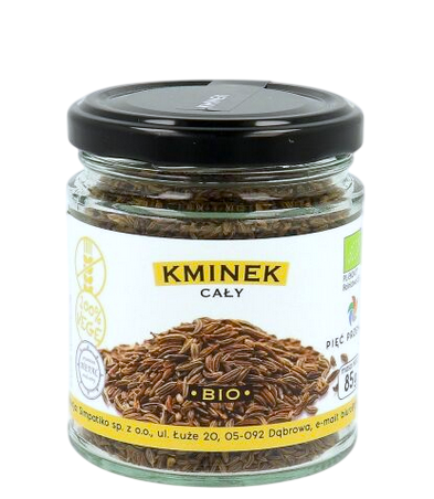 PIĘĆ PRZEMIAN Kminek cały bezglutenowy BIO 85g