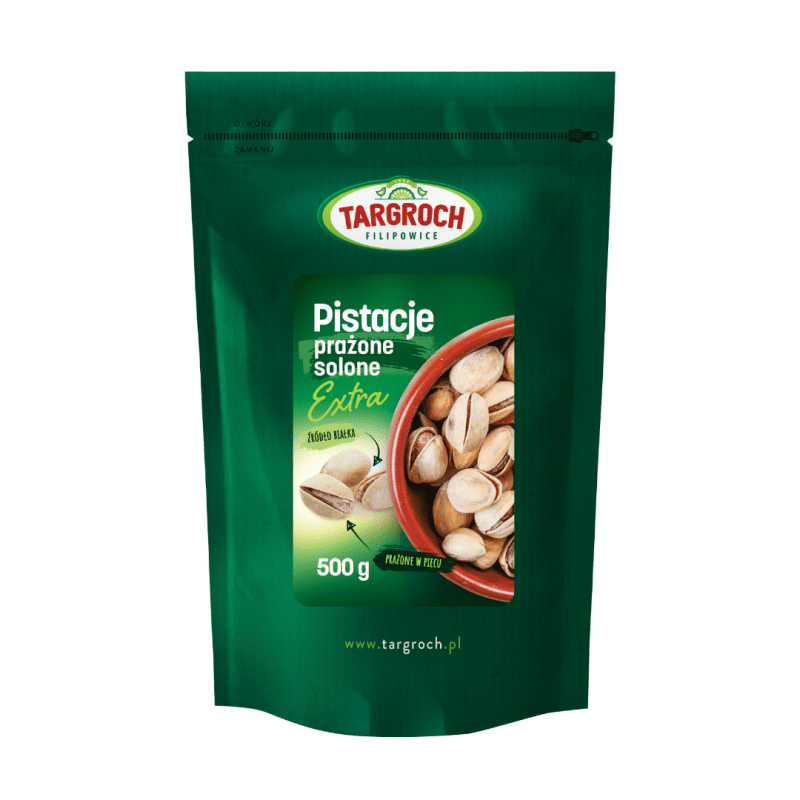 TARGROCH Pistacje prażone - solone Extra 500g