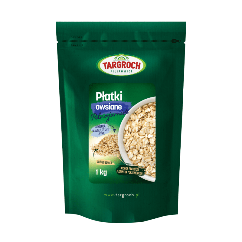 TARGROCH Płatki owsiane 1 kg