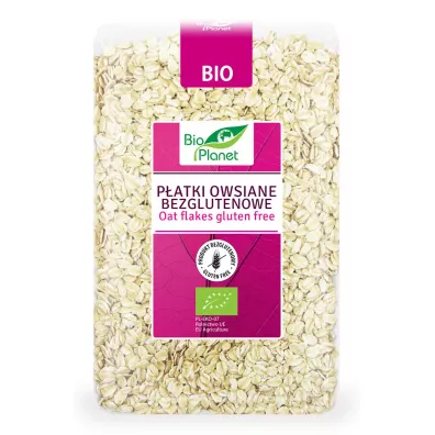 BIO PLANET Płatki owsiane bezglutenowe Bio 1 kg