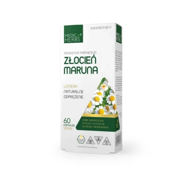 MEDICA HERBS ZŁOCIEŃ MARUNA 520mg - 60 kapsułek
