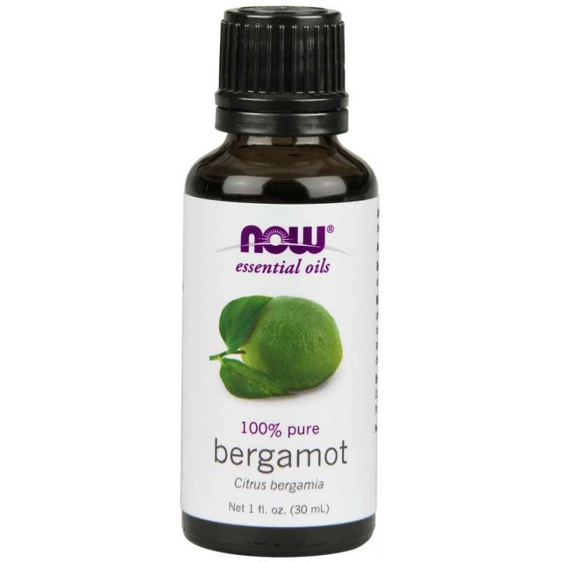 NOW Foods 100% Pure Bergamot Oil – Olejek Eteryczny z Bergamotki 30 ml