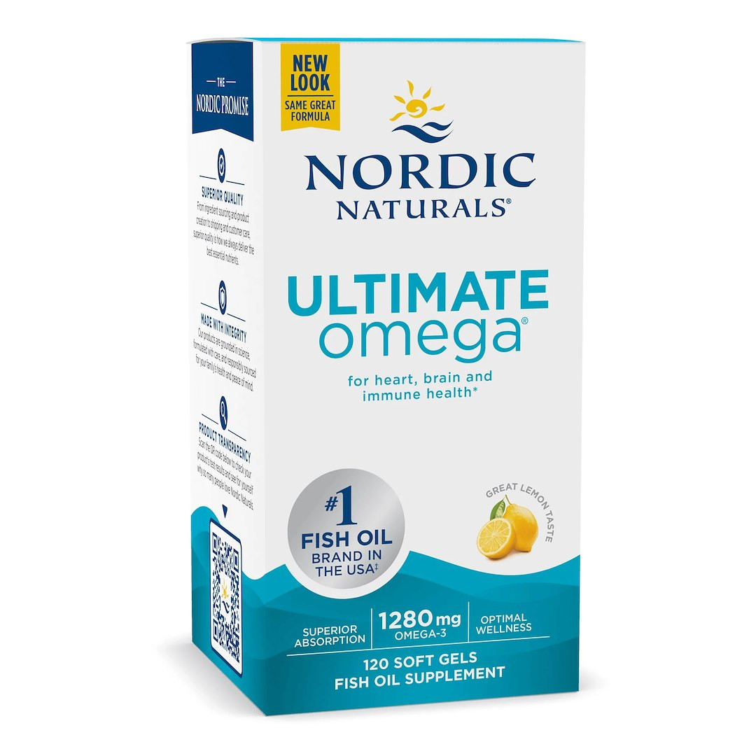 NORDIC NATURALS Ultimate Omega 1280 mg – 120 kapsułek