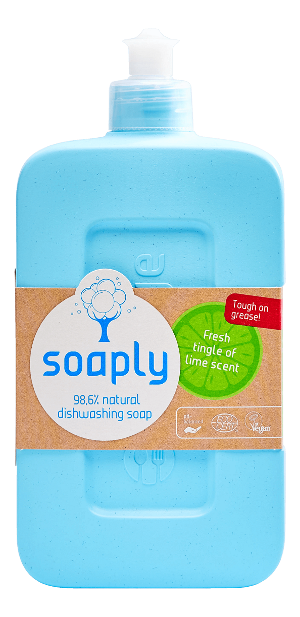 SOAPLY Płyn do Mycia Naczyń Limonka ECO 500 ml