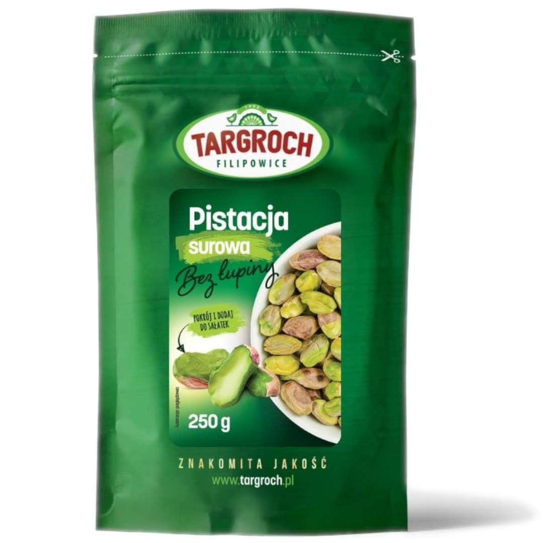 TARGROCH Pistacja surowa bez łupiny 250g
