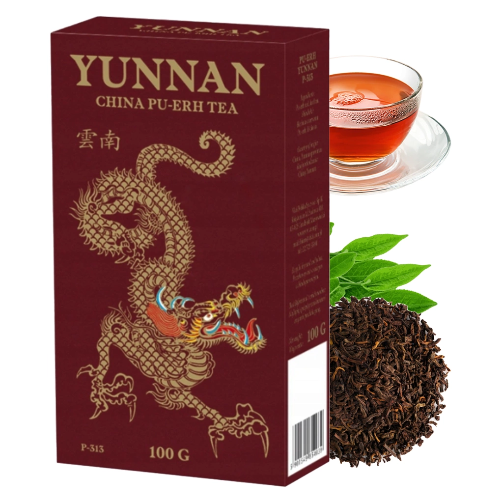 Vivi Herbata Yunnan Pu-Erh Tea P313 - czerwona 100g