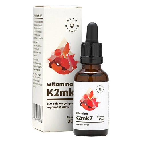 AURA HERBALS Witamina K2 MK-7 30ml