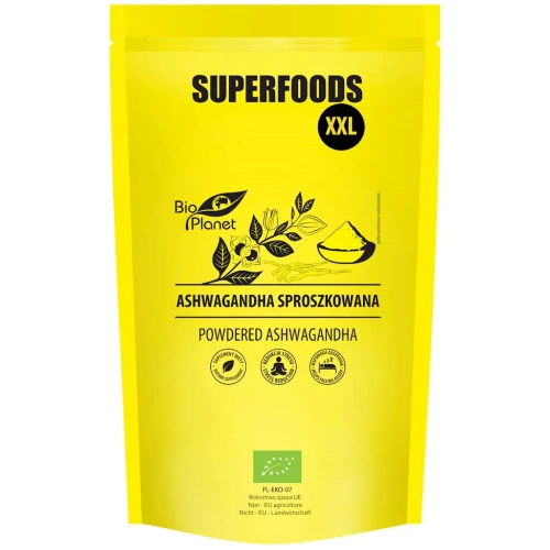 BIO PLANET Ashwagandha Sproszkowana BIO – 500 g
